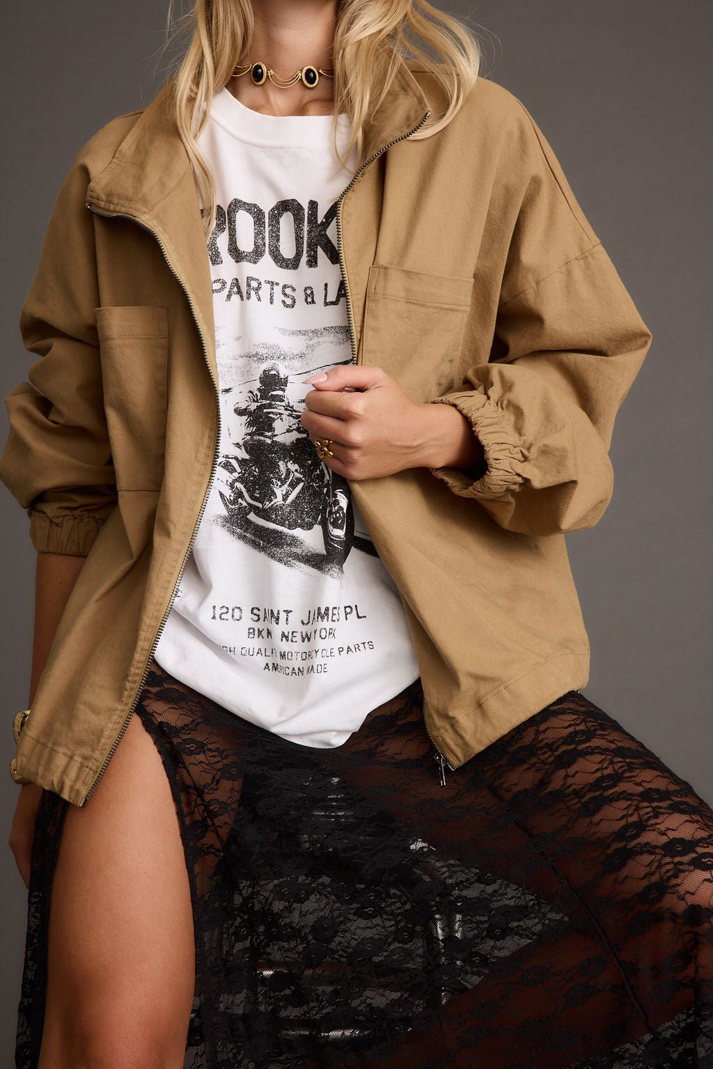 Fairfax Canvas Relaxed Fit Utility Jacket - Image 4