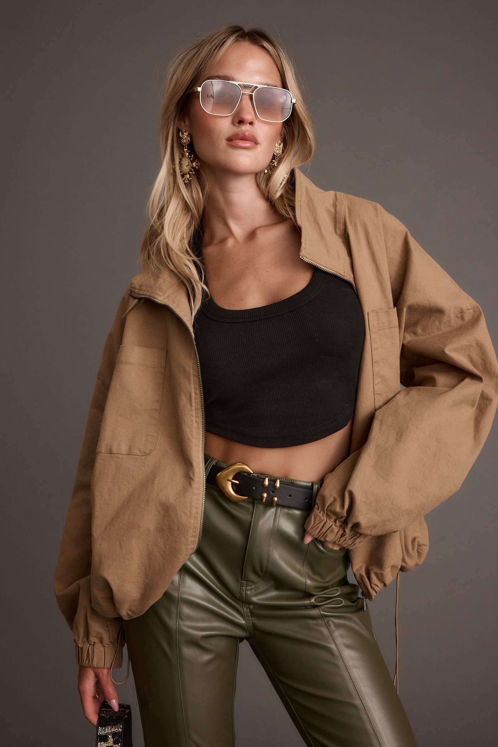 Fairfax Canvas Relaxed Fit Utility Jacket - Image 3