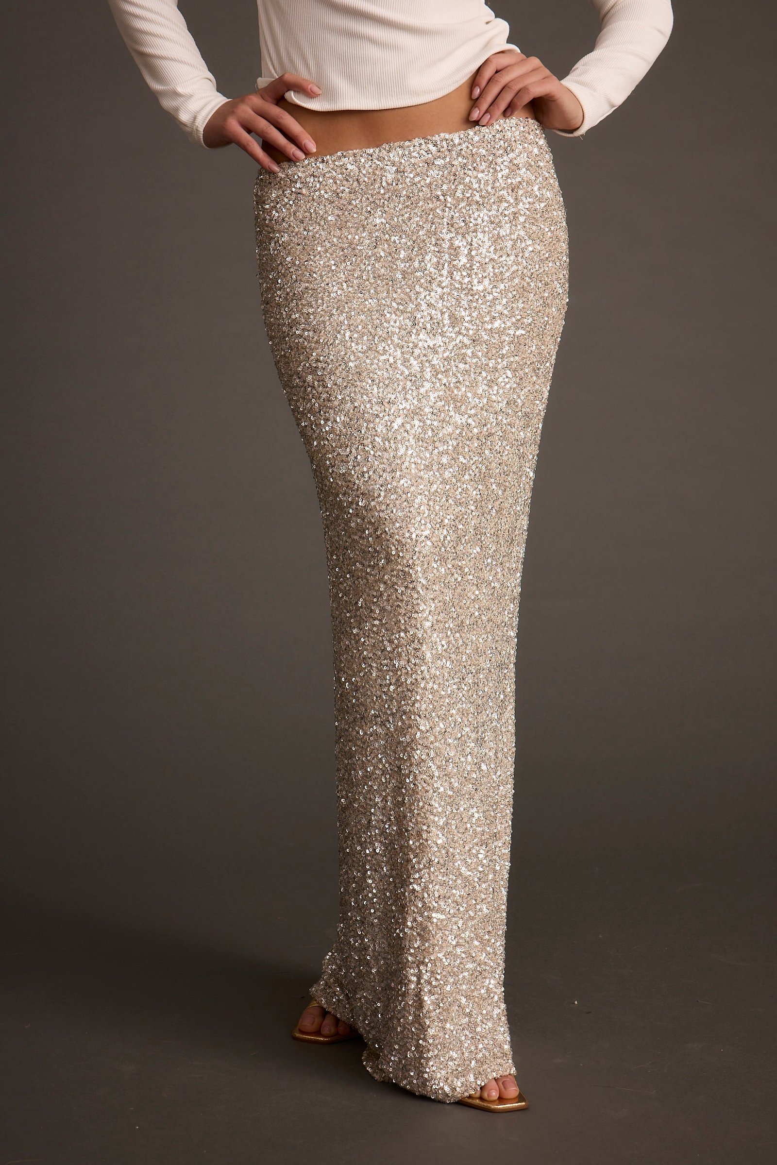 Champagne Nights Maxi Skirt - Image 5